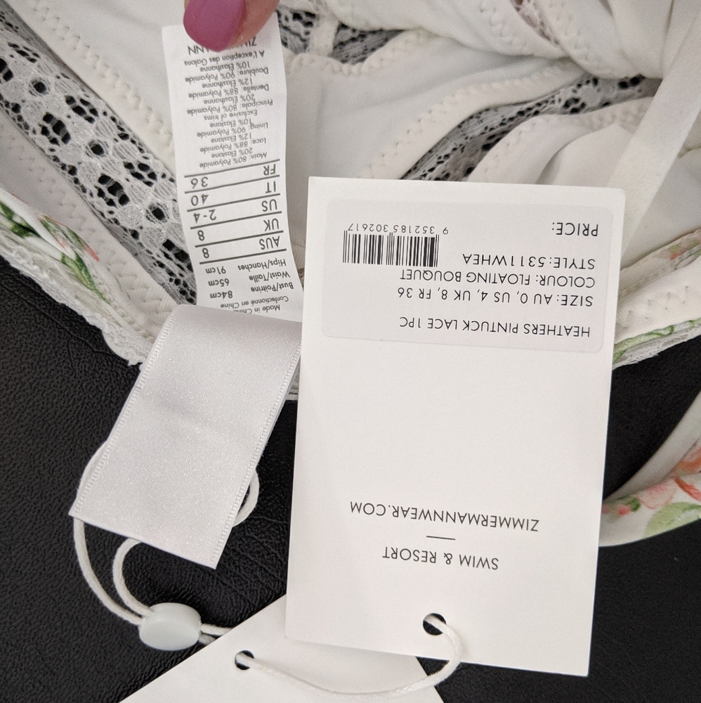 ❌SOLD on Mer❌Zimmerman swimsuit size 0 - Picture 7 of 10